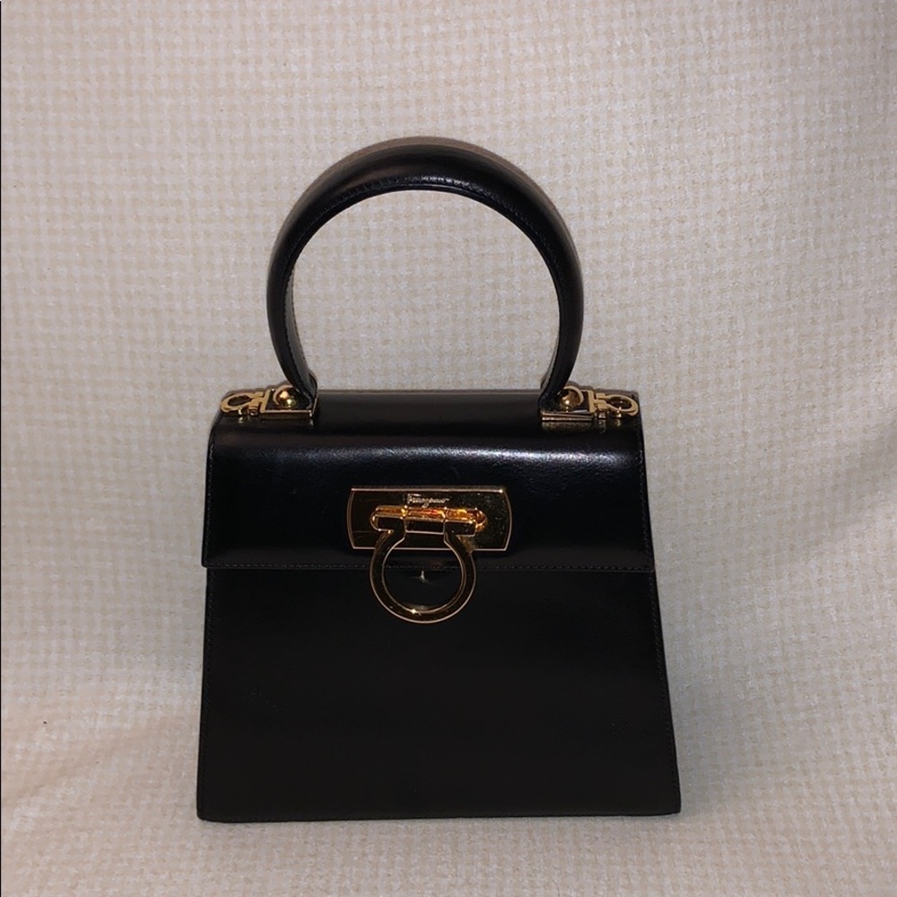 Salvatore Ferragamo Gancini 2Way Handbag